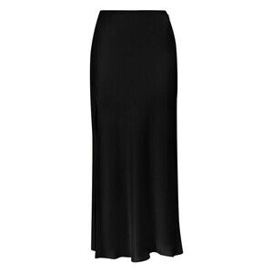 Lapointe Double-Face Satin Midi Skirt With Bias-Cut Design - NWT